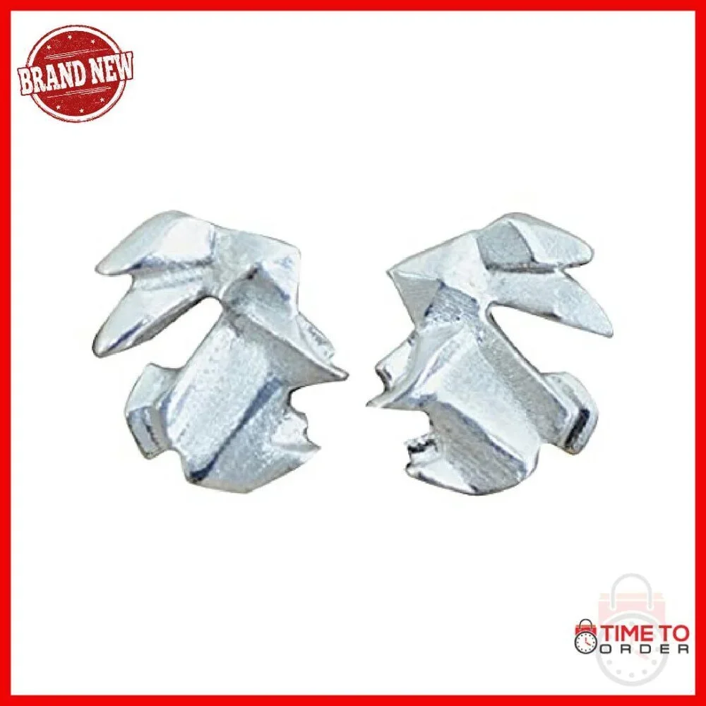 Sterling Silver Origami Bunny Stud Earrings 8mm x 10mm